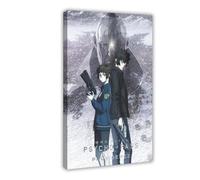 THCTCA Psycho-Pass Providence (2023) Movie Poster Canvas Poster Wall Art Decor Print Picture Paintings for Living Room Bedroom Decoration Frame-style 24x36inch(60x90cm)