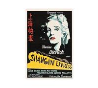 THCTCA Shanghai Express Canvas Poster Bedroom Decor Sports Landscape Office Room Decor Gift Unframe-style 16x24inch(40x60cm)