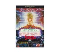 THCTCA Shocker 1989 Wes Craven Japanisches Chirashi Filmplakat Flyer B5 Canvas Poster Wall Art Decor Print Picture Paintings for Living Room Bedroom Decoration Unframe-style 16x24inch(40x60cm)