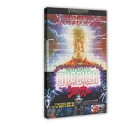THCTCA Shocker 1989 Wes Craven Japanisches Chirashi Filmplakat Flyer B5 Canvas Poster Wall Art Decor Print Picture Paintings for Living Room Bedroom Decoration Frame-style 08x12inch(20x30cm)