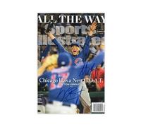 THCTCA Signed Anthony Rizzo & Kris Bryant Sports Illustrated Magazine Canvas Poster Bedroom Decor Sports Landscape Office Room Decor Gift Unframe-style 24x36inch(60x90cm)