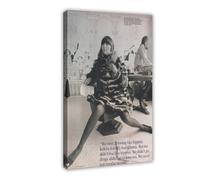 THCTCA Sonny And Cher Vogue Shooting Canvas Poster Bedroom Decor Sports Landscape Office Room Decor Gift Frame-style 12x18inch(30x45cm)