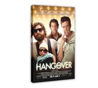 THCTCA The Hangover Movie Poster Canvas Poster Bedroom Decor Sports Landscape Office Room Decor Gift Frame-style 12x18inch(30x45cm)