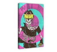 THCTCA Virtual Dead Reality Poster Canvas Poster Wall Art Decor Print Picture Paintings for Living Room Bedroom Decoration Frame-style 12x18inch(30x45cm)