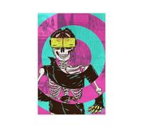 THCTCA Virtual Dead Reality Poster Canvas Poster Wall Art Decor Print Picture Paintings for Living Room Bedroom Decoration Unframe-style 16x24inch(40x60cm)