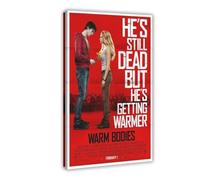 THCTCA Warm Bodies Movie Poster Canvas Poster Bedroom Decor Sports Landscape Office Room Decor Gift Frame-style 24x36inch(60x90cm)