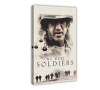 THCTCA We Were Soldiers Canvas Poster Wall Art Decor Print Picture Paintings for Living Room Bedroom Decoration Frame-style 12x18inch(30x45cm)
