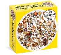 Artisan Jigsaw Puzzle – 100 Jewish Foods – 500-piece Circular (Workman)