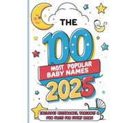 The 100 Most Popular Baby Names 2025: USA Edition: A Data-Driven Guide with Meanings, Origins, Pronunciations & Trend Charts