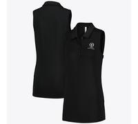 The 152nd Open Royal Troon adidas Ultimate Sleeveless Polo - Black - Womens