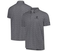 The 153rd Open Royal Portrush adidas Go To Print Polo - Grey