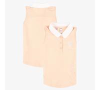 The 153rd Open Royal Portrush adidas Sleeveless Polo - Coral - Girls