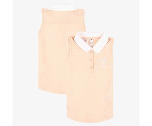 The 153rd Open Royal Portrush adidas Sleeveless Polo - Coral - Girls