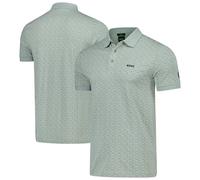 The 153rd Open Royal Portrush Hugo Boss Paddy Striped Polo - Light Green