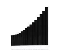 The 16-pipe C Key Is Suitable For Adult/beginner Playing Chinese Pan Pipes (Color : Black)