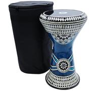 The 18 '' Horizon Zaza Percussion Egyptian Style Darbuka Doumbek (Liquid Blue)