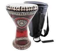 The 18'' Horizon Zaza Percussion Egyptian Style Solo Darbuka (Red Smoke)