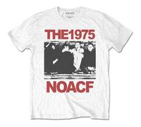 The 1975 Men's NOACF Group Shot Cotton T-Shirt in White | Size: Medium The 1975 White M