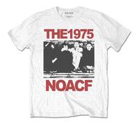 The 1975 T Shirt NOACF Band Logo Official Mens White L