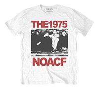 The 1975 T Shirt NOACF Band Logo Official Mens White S