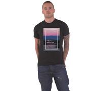 The 1975 T Shirt Shes American Sunset View Band Logo Official Mens Black M
