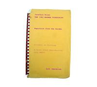 The 1983 Wagner Typescript: "Expulsion from the Garden": a study of dramatic morality in "Parsifal", "Tristan" and "The Magic Flute"