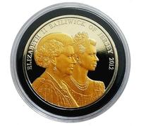 The 2012 Bailiwick of Jersey Diamond Jubilee £5 Proof Coin