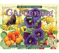 The 2026 Old Farmer's Almanac Gardening Wall Calendar