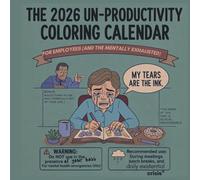 The 2026 Un-Productivity Coloring Calendar