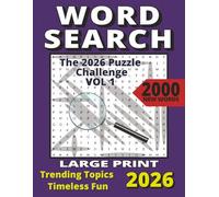 The 2026 Word Search Challenge Vol 1: All-New Puzzles from the World of Tomorrow
