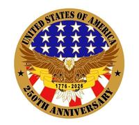 The 250th anniversary of American Independence Celebration Gifts Pin Badge Brooch Memorabilia Decorations, One Size, Zinc, no gemstone