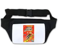 The 25th Century Colorful Comic Cover Waist Bag Fanny Pack White