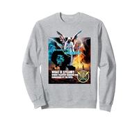 The 27 Club_Jimi HendriX_001 Sweatshirt, Adult Unisex, Heather Grey, Medium