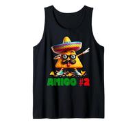 The 3 Three Amigos Cinco De Mayo Amigo #2 Group Matching Tank Top