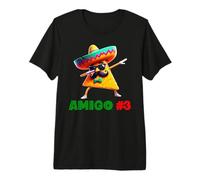 The 3 Three Amigos Cinco De Mayo Amigo #3 Group Matching Premium T-Shirt