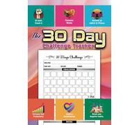 The 30 Day Challenge Tracker: Track your Goal Achievement, To Keep Records of Challenge, 6 x 9 Inches, Gift for Men, Women, Seniors, 122 Pages