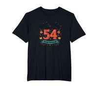 The 30s: More Wisdom, Same Fun 54th Birthday Gift T-Shirt, Men's Big and Tall, Black, 3X Tall