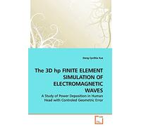 The 3D hp FINITE ELEMENT SIMULATION OF ELECTROMAGNETIC WAVES: A Study of Power Deposition in Human Head with Controled Geometric Error
