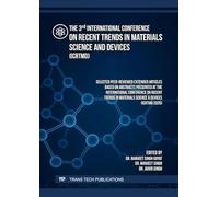 The 3rd International Conference on Recent Trends in Materials Science and Devices (ICRTMD)