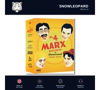 The 4 Marx Brothers At Paramount 1929 - 1933 Blu-ray Robert Florey UK Release R2