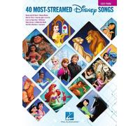 The 40 Most-Streamed Disney Songs Book [Softcover] Piano Hal Leonard