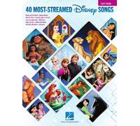 The 40 Most-Streamed Disney Songs by Hal Leonard Corp | Paperback | 2021