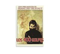 The 400 Blows Canvas Poster - French New Wave Classic, Minimalist Movie Wall Art Decor (10) Wall Art Picture Painting Poster Canvas Print Posters Artworks Room Decor 08x12inch(20x30cm)