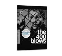 The 400 Blows Canvas Poster - French New Wave Classic, Minimalist Movie Wall Art Decor (13) Artworks Canvas Poster Wall Art Prints Home Modern Decor 24x36inch(60x90cm)