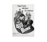 The 400 Blows Canvas Poster - French New Wave Classic, Minimalist Movie Wall Art Decor (15) Canvas Painting Poster Wall Art Decorative Picture Prints Modern Decor 08x12inch(20x30cm)