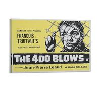 The 400 Blows Canvas Poster - French New Wave Classic, Minimalist Movie Wall Art Decor (16) Home Decor Poster Wall Art Hanging Picture Print Decorative Painting Posters 08x12inch(20x30cm)