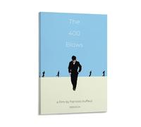 The 400 Blows Canvas Poster - French New Wave Classic, Minimalist Movie Wall Art Decor (19) Wall Art Poster Prints Home Decor Picture Canvas Painting Posters 20x30inch(50x75cm)