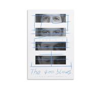 The 400 Blows Canvas Poster - French New Wave Classic, Minimalist Movie Wall Art Decor (5) Posters Wall Art Painting Canvas Prints Decor Poster Artworks 20x30inch(50x75cm)