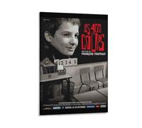 The 400 Blows Canvas Poster - French New Wave Classic, Minimalist Movie Wall Art Decor (7) Posters Art Print Wall Photo Paint Poster Hanging Picture Family Decor 16x24inch(40x60cm)