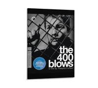 The 400 Blows Canvas Poster - French New Wave Classic, Minimalist Movie Wall Art Decor (8) Picture Print Canvas Poster Wall Paint Art Posters Decor Modern Home Artworks 24x36inch(60x90cm)